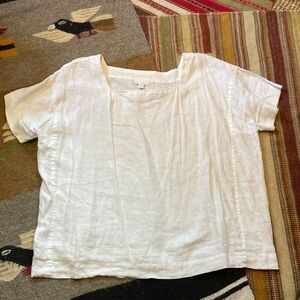 J Jill 100% linen blouse